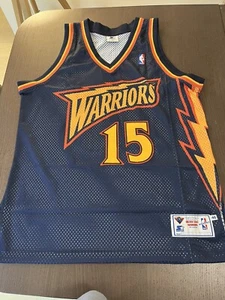 Authentic Starter Latrell Sprewell Golden State Warriors Away Jersey 46 - Picture 1 of 8