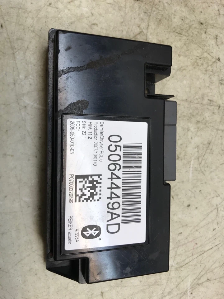 08 09 Dodge Caravan Town Country módulo de comunicación 0506449AD Foto 1 de 2