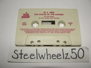 GI Joe Castle Of The Doomed Cassette Tape 1984 Kids Stuff KST-4044 Theme Cobra - Imagen 1 de 3