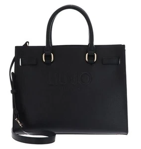 LIU JO Halona Tote Shopping Bag L Handtasche Umhängetasche Tasche Nero schwarz - Bild 1 von 5