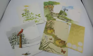 Menge Faltsiegel Briefpapier Karten gemischt Menge 23 Karten, 14 Goldsiegel - Bild 1 von 6