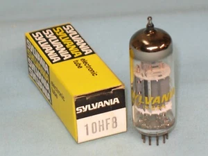 VACUUM TUBE ~ 10HF8 ~ SYLVANIA ~ 10HF8 ~ NOS - Picture 1 of 1