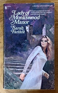 Lady Of Monkshood Manor by Sarah Farrant - vintage 1974 Beagle gothic pb, GGA - Bild 1 von 6