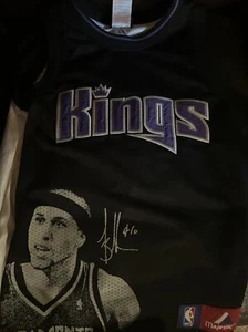Mike Bibby #10 Sacramento Kings NBA Finals Jersey Youth M 10-12 children - Picture 1 of 4