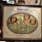 Seagram’s Mirror Seven Crowns Sports Collection Chicago Cubs Tinker Evers Chance