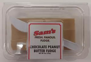 Chocolate PB Sams Fresh Famous Fudge (2) contenedores de 8 oz envío gratuito - Imagen 1 de 2