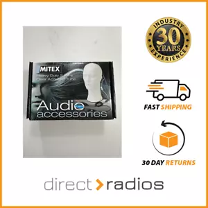 Mitex Heavy Duty 2 Wire Clear Acoustic Tube Earpiece for Mitex Two Way Radios - Picture 1 of 2