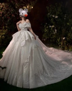 Hochzeitskleid lang Prinzessin mit Stein Lolita Egl japan style - Bild 1 von 8