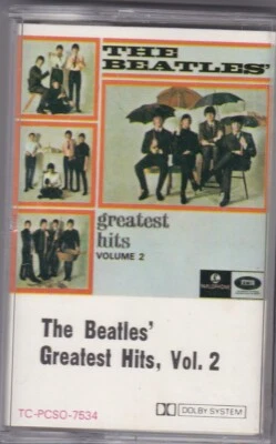 The Beatles - Greatest Hits Volume 2 - Cassette (TC-PCSO-7534 EMI Australia) - Image 1 of 4