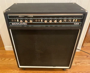 Acoustic Control Corp 135 Guitar Amp Amplifier Combo w/Reverb Tank. 1970s 150 - Picture 1 of 12