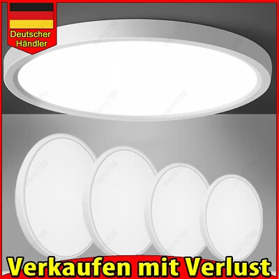 LED Deckenlampe Deckenleuchte 12W-60W Küchenlampe Flurleuchte Badezimmer-Lampe - Bild 1 von 4