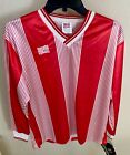Vintage Union Jacks NAIA  Soccer Long Sleeve NOS Jersey Shirt  NWT 1990's Medium