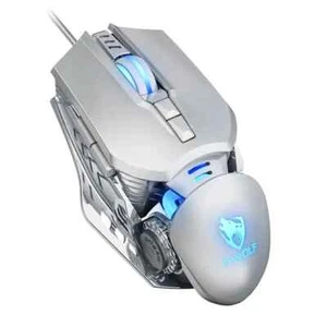 Mysz gamingowa Mysz przewodowa optyczna 6400dpi 7 przycisków Oświetlenie LED - Zdjęcie 1 z 4