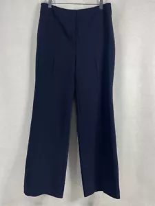 Chico’s Pants Women’s 0.5 US 6 Navy Wide Leg Trouser  New - Picture 1 of 11
