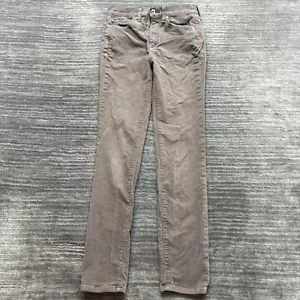 Rag & Bone Corduroy Jeans Size 27 Womens High Rise Skinny Brown - Picture 1 of 14