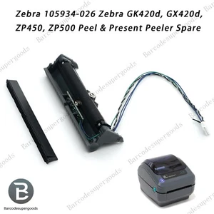 105934-026 Zebra GK420d, GX420d, ZP450 ZP500 Drucker & Geschenkschäler Ersatz Neu - Bild 1 von 7