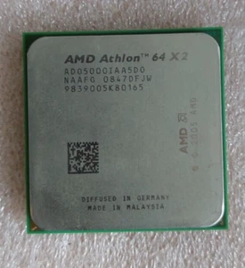 AMD Athlon 64 X2 5000+ 2,6 GHz AM2 AD05000IAA5D0 processore dual-core - Foto 1 di 3