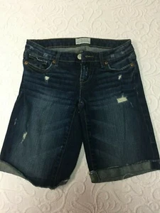 Aeropostale - 00 - Cotton/Lycra - Blue Denim Shorts - Picture 1 of 4