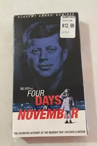 Vier Tage im November VHS Videorecorder Band Neu / Versiegelt JFK NEU VERSIEGELT - Bild 1 von 6