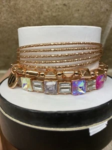 (READ) Bomb Party Summer Stacks 24 Rose Gold Plating 3 PIECE $150 MSRP! - Picture 1 of 7