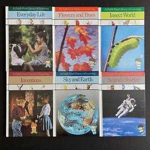 Posten 6 Die erste Lernbibliothek eines Kindes Bücher Zeit Life Science Himmel Erde - Bild 1 von 9
