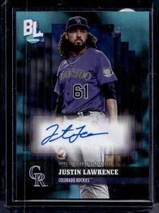 2024 Topps Big League #BLA-JLA Justin Lawrence Big League Autographs - Picture 1 of 2