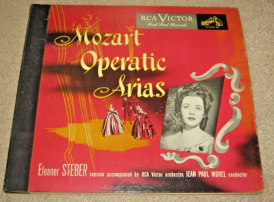 Vintage Mozart Operatic Arias Eleanor Steber Soprano RCA Victor Orchestra Morel - Image 1 of 4
