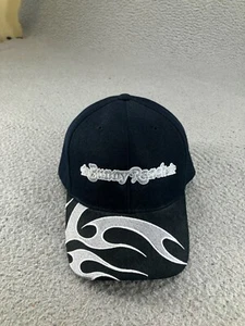 Vintage Playboy Bunny Ranch Hat Cap Flames Fire Hugh Hefner Adjustable - Picture 1 of 16