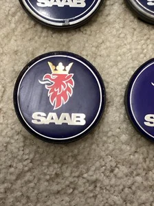 SAAB 9-3 9-5 93 95 900 9000 Wheel Center Hubcap Hub Cover Cap OE 12802437 - Picture 1 of 11