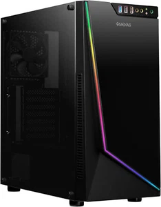 GAMDIAS Mid Tower Case - Black (GD-ARGUS M1) - Picture 1 of 6