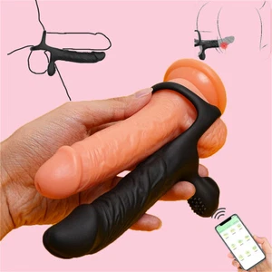 Vibrator Anal Dildo Strap-On Penis Ring Massagegerät Sexspielzeug für Männer DE - Bild 1 von 24