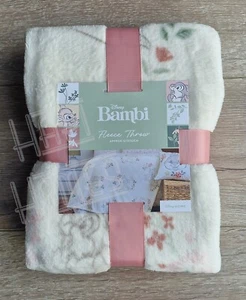 Disney Bambi Fleece Super Soft Throw Thumper Sofa Blanket Bed Snuggle Cosy Warm - Picture 1 of 3