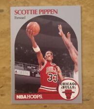 SCOTTIE PIPPEN 1990 NBA Hoops Chicago Bulls NBA Vintage Basketball Card HOF