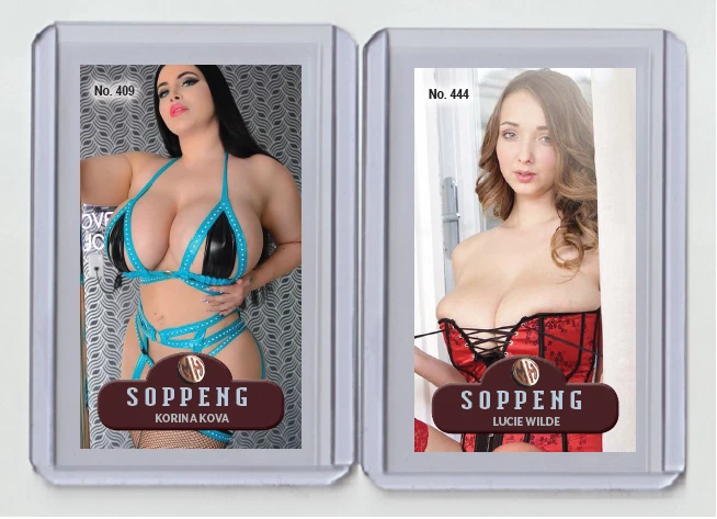 Korina Kova rare MH Soppeng #'d x/3 Tobacco card no. 409 - Image 1 of 1