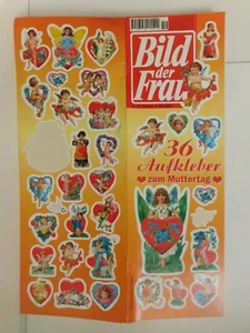 36 Aufkleber zum Muttertag Sticker Bogen aus Zeitschrift Sticker & -bögen Decals - Bild 1 von 1