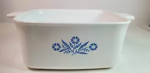 Cazuela profunda Corning Ware azul aciano P-4-B pan 1,5 cuartos sin tapa - Imagen 1 de 11