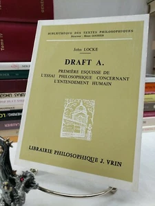 Draft A., John Locke 1974 - Bild 1 von 2