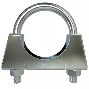 Abrazaderas M8 Para Escape Ø 28 Mm - 83 Mm U Bolt Clamp Abrazaderas De Tubo - Imagen 1 de 5