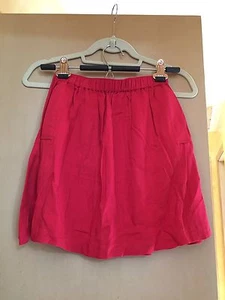 Neu ohne Etikett Urban Outfitters Cooperative kurzer roter Rock mit Taschen Größe XS - Bild 1 von 3