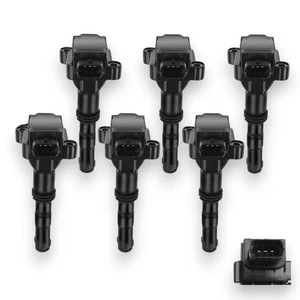 New Ignition Coils X6 for Porsche 911 996 Boxster 997 Cayman 2.5 2.7 3.4 3.6 3.8 - Picture 1 of 7