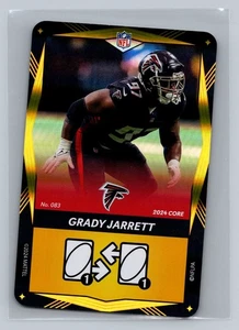 2024 UNO Elite Core Foil #083 Grady Jarrett AMARILLO - Imagen 1 de 2