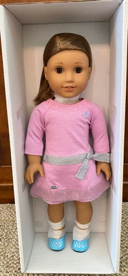 Muñeca American Girl 18" Truly Me #28 piel mediana cabello castaño ojos marrones sin libro Foto 1 de 4