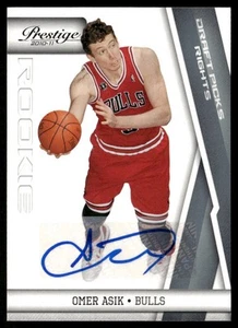 Omer Asik 2010-11 Panini Prestige Draft Picks Rights Autographs #248 AU /199 - Picture 1 of 2