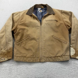 Vintage Carhartt 6BLJ Detroit Blanket Lined Work Jacket Coat USA Size 42 - Bild 1 von 8