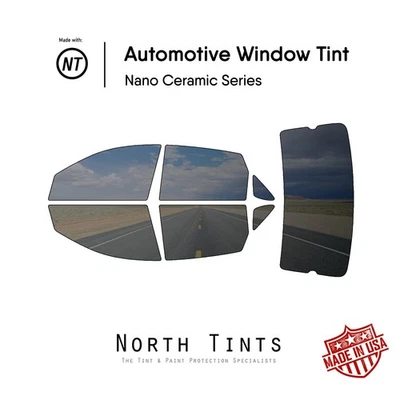 Nano Ceramic PreCut Window Tint Film Car Glass for Ford Focus 2008-2011 Sedan - Image 1 of 4