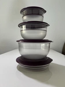 TUPPERWARE TAFELPERLE SCHÜSSEL SET GEBRAUCHT - Bild 1 von 3