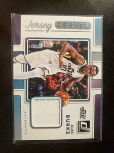 2017-18 Panini Donruss - Jersey Series Alec Burks #JS-AB (MEM) - Picture 1 of 2