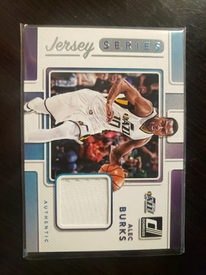 2017-18 Panini Donruss - Jersey Series Alec Burks #JS-AB (MEM) - Image 1 of 2
