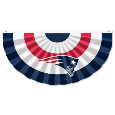 New England Patriots Bunting Pleated Fan Banners - Image 1 of 4