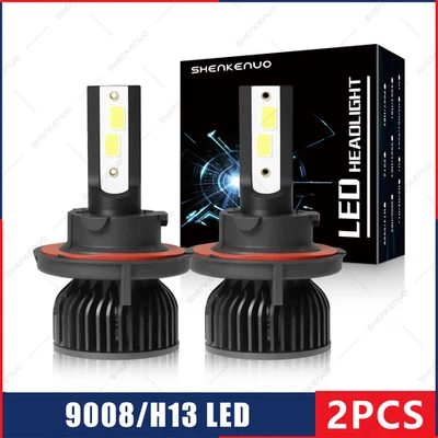 Faros LED H13/9008 haz alto/bajo para Ford Freestar 2004-2007 6000K 2 piezas Foto 1 de 4